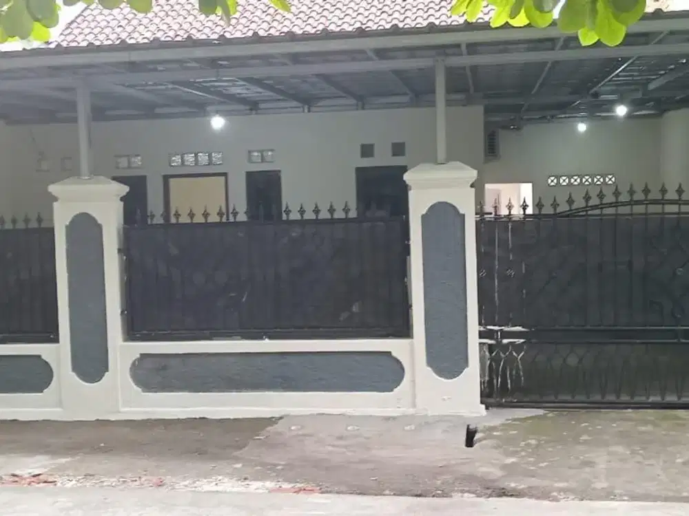 Rumah terawat, tanah luas, akses 4 mobil di komplek asabri