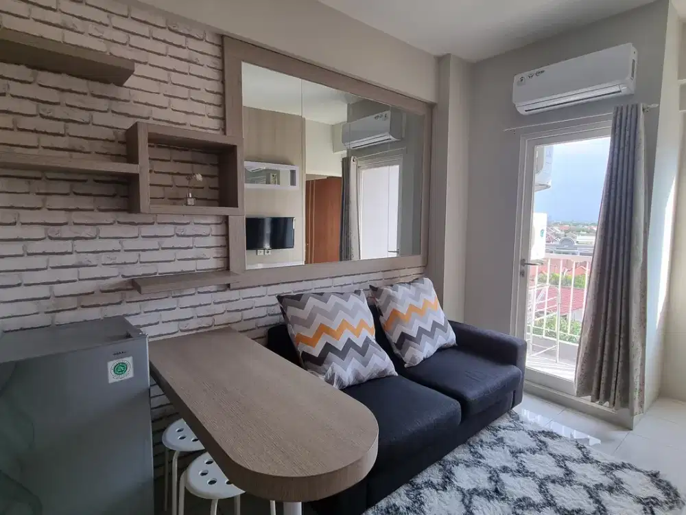 JUAL / SEWA Puncak Dharmahusada 2BR fully furnish lantai 1 (langka)