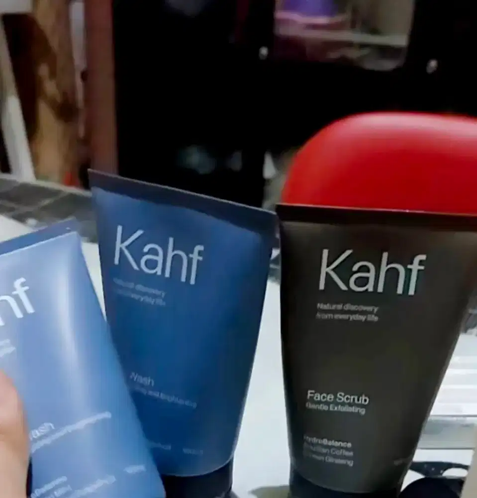 KAHF facial wash 100ml TERMURAH