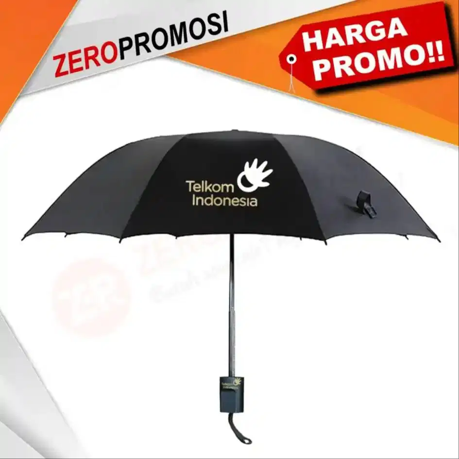 Payung Lipat 3 UML302 — Desain Elegan, Anti UV, Bisa Custom Logo
