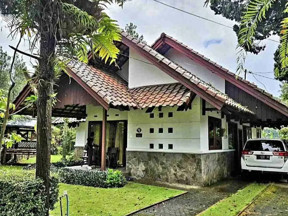 jual siap huni villa Trawas