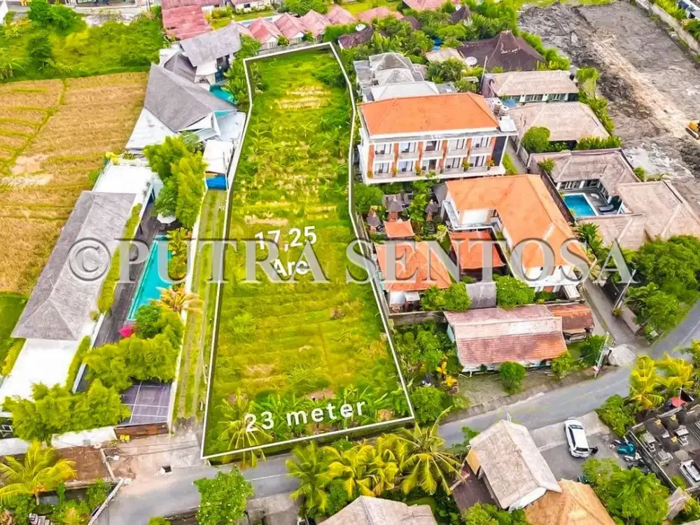 TANAH CANGGU TIBUBENENG JALAN UTAMA