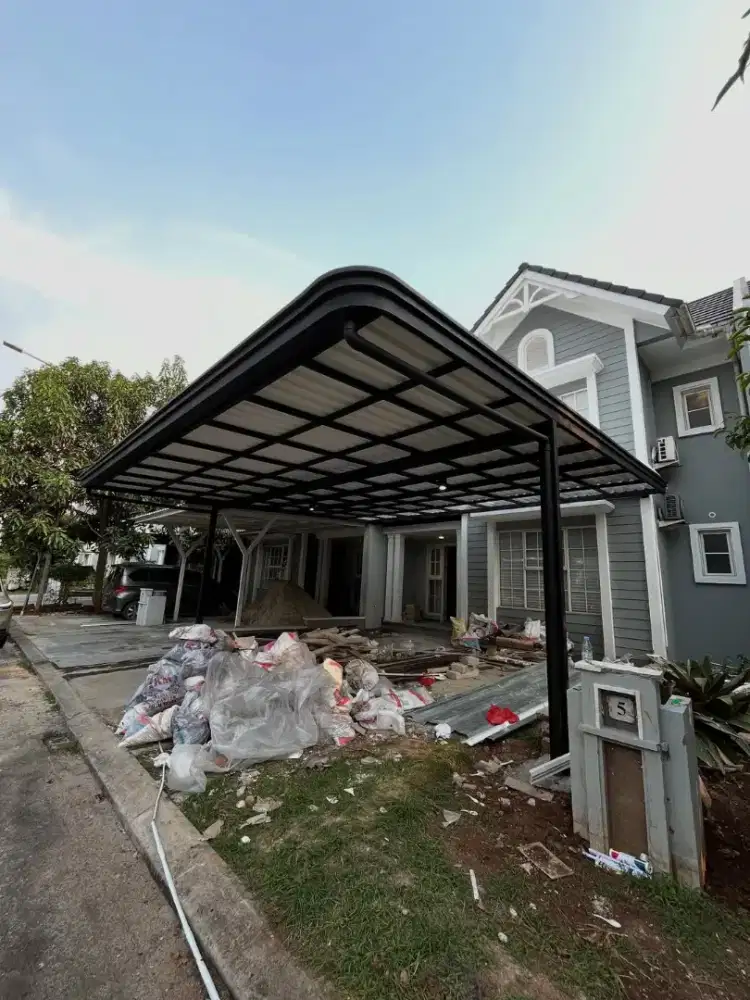 pemasangan kanopi buat kantor rumah dll