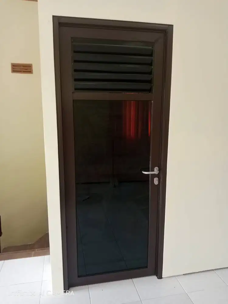 Pasang Kusen Aluminium + Pintu + Jendela Untuk Kantor + Plafon Partisi