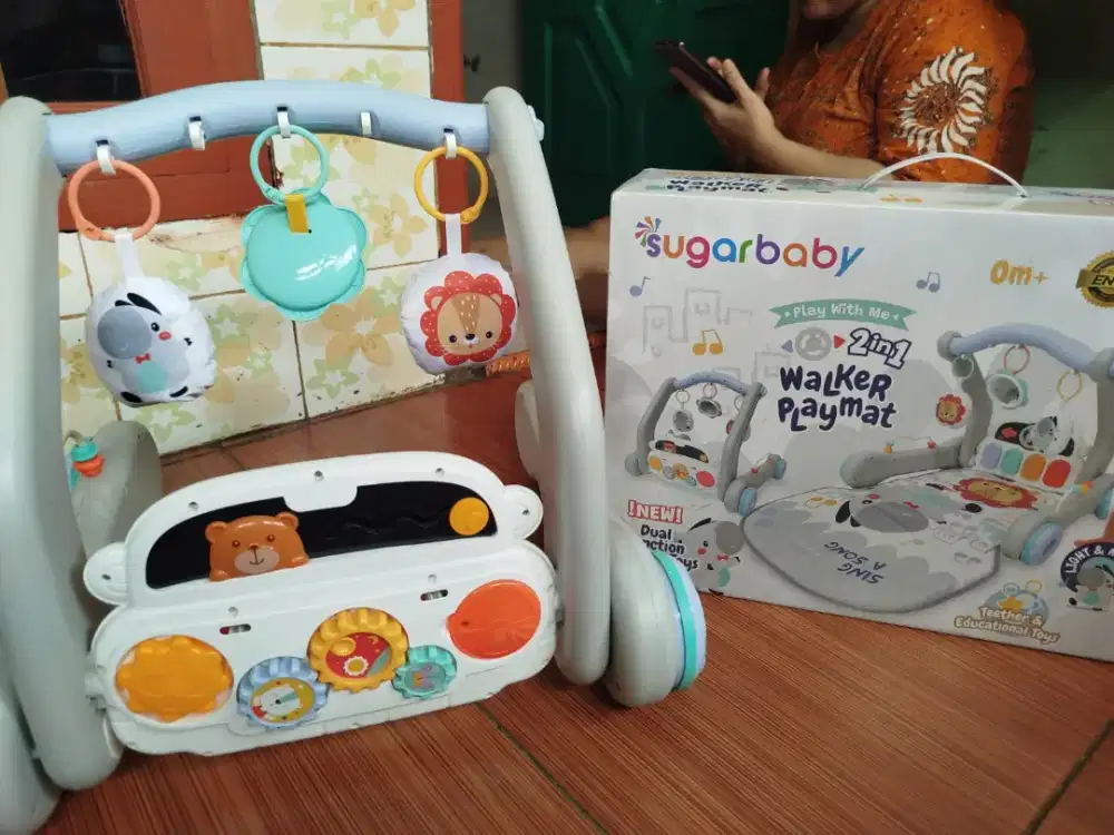 Sugarbaby 2in1 Walker playmate