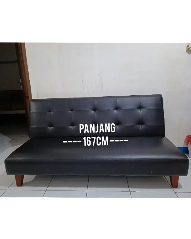 SELMA-Sofa Bed Black