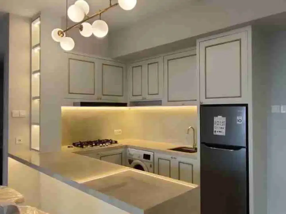 DISEWAKAN Apartemen Laviz 2 BR Full Furnish Interior, dkt Lariz