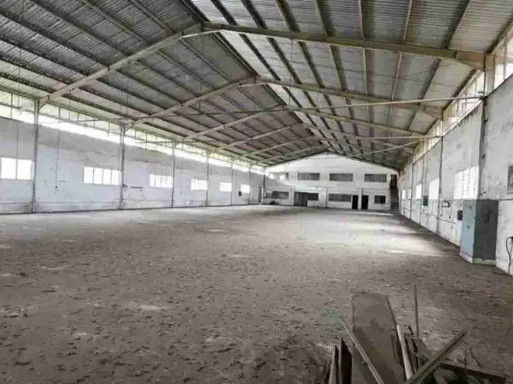 TANAH KAVLING KOMERSIL BONUS GUDANG ex PABRIK DI JALAN RAYA SERPONG