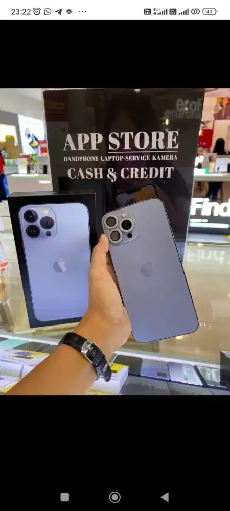Dijual IPHONE 13 PROMAX BISA CASH ATAU KREDIT