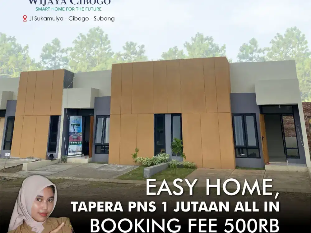 BOOKING RUMAH 500 RIBU DI GRIYA WIJAYA CIBOGO