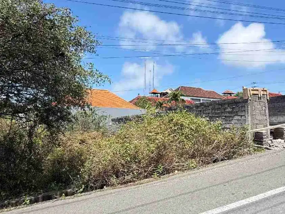 Dijual Tanah Komersial 300m2 Di Ungasan Badung Bali