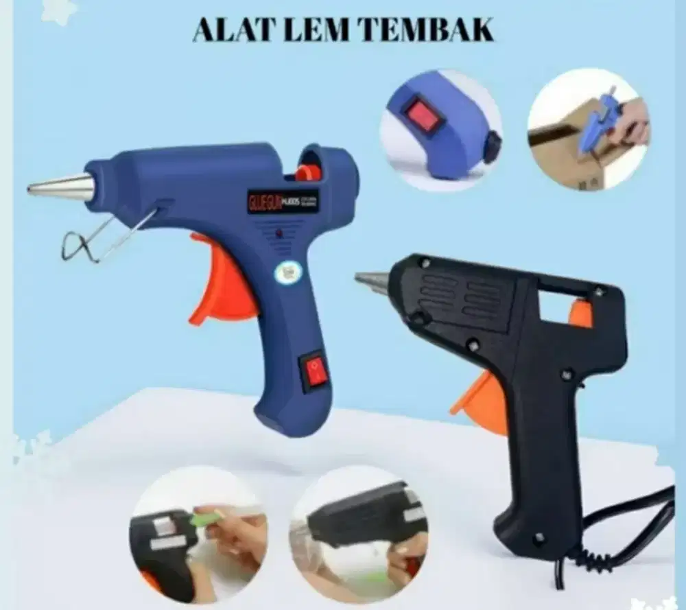 Alat Lem Tembak Glue Gun Mini 20W