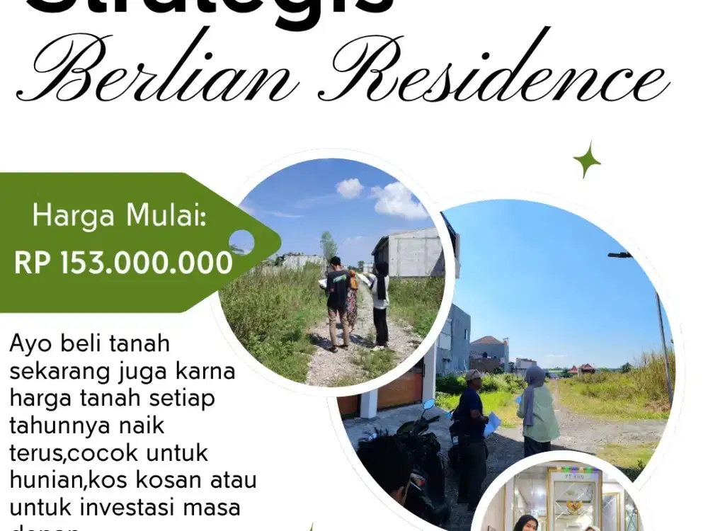 TANAH MURAH GEDANGAN SUDAH SHM BISA DI CICIL