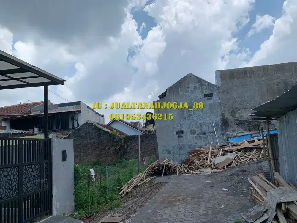 Tanah Premium UGM siap baliknama dekat Mirota Kaliurang