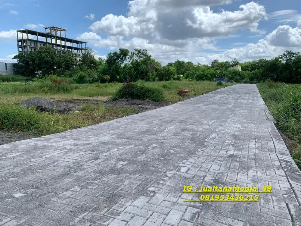 Investasi dekat Toll Jogja di Trihanggo ,SHM P dalam ring road