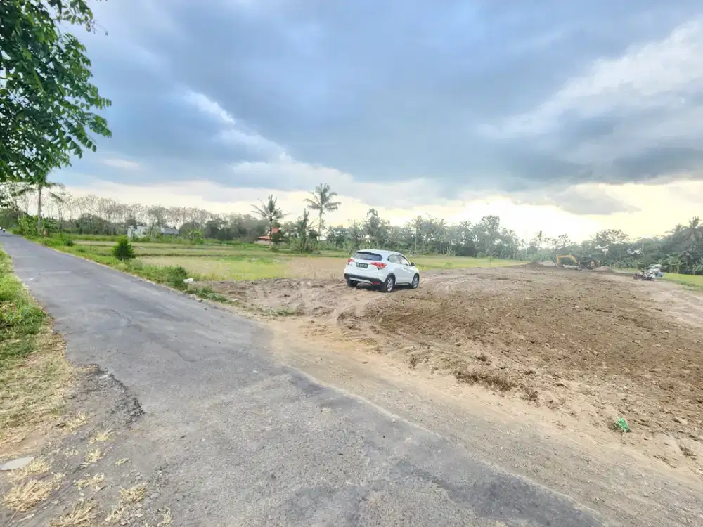 Kavling villa kaliurang view sawah dan merapi cocok hunian investasi