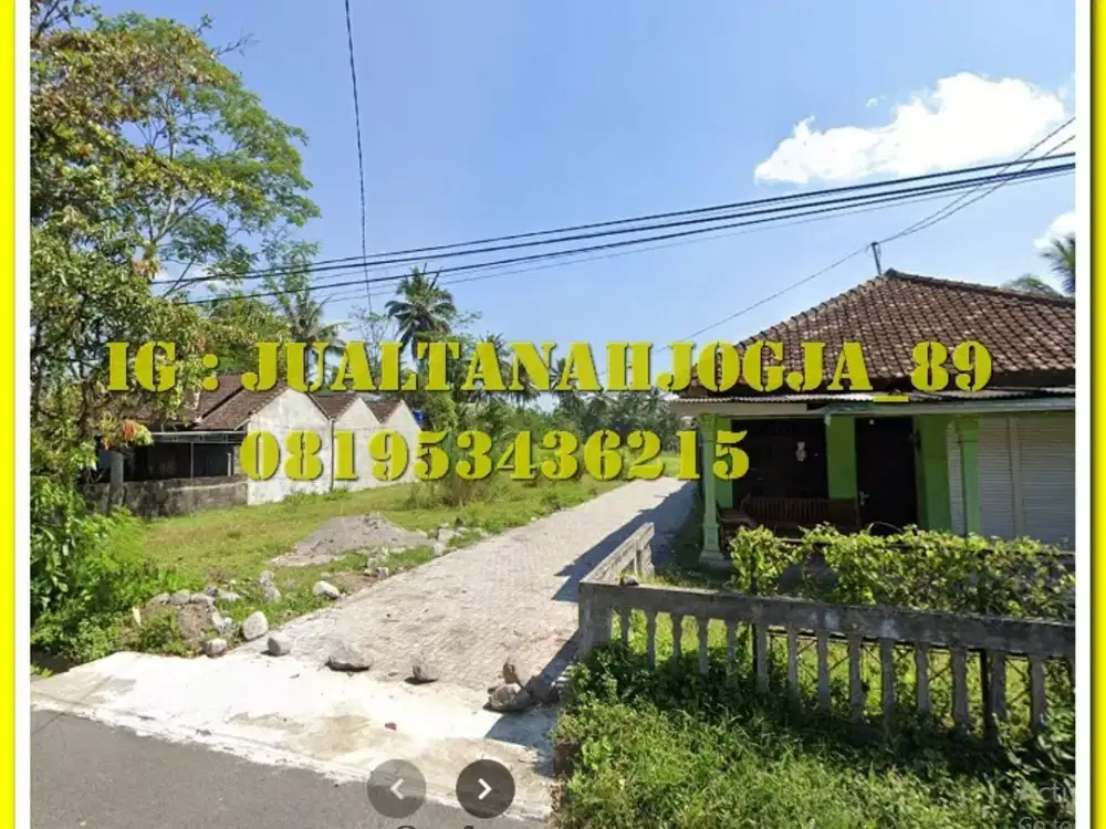 Investasi dekat exit toll jogja bawen dijual murah