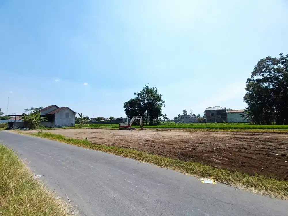 Dekat Bandara Adi Sutjipto tanah Siap AJB di Sorogenen kalasan