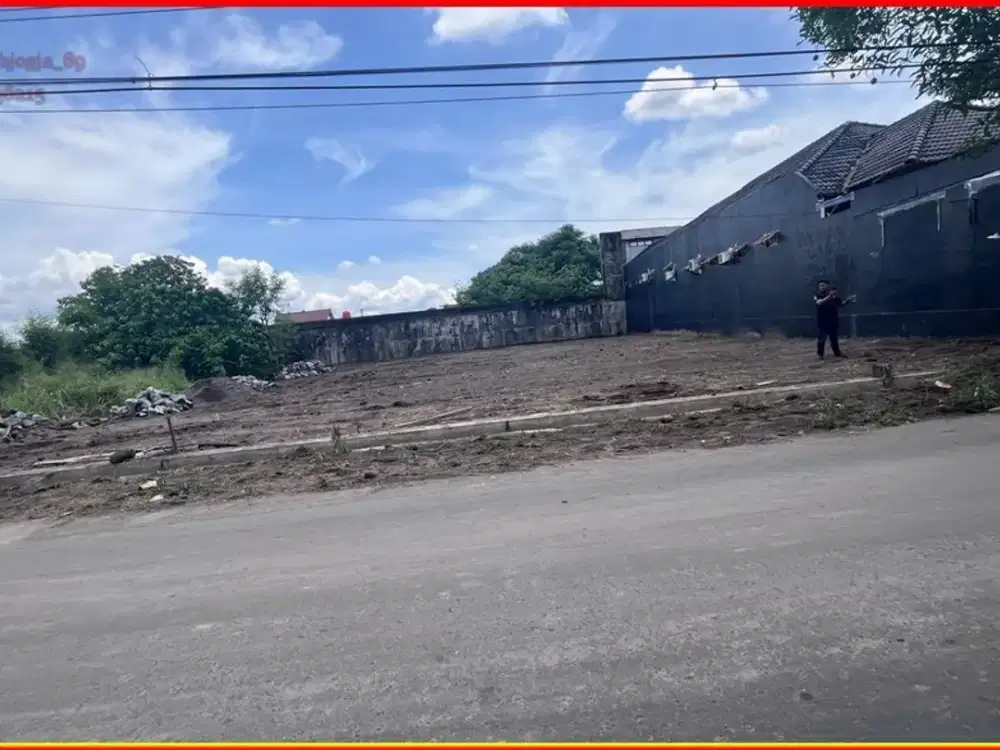 Tepi aspal Sambisari cocok Rumah dan Toko ,SHM  P aman