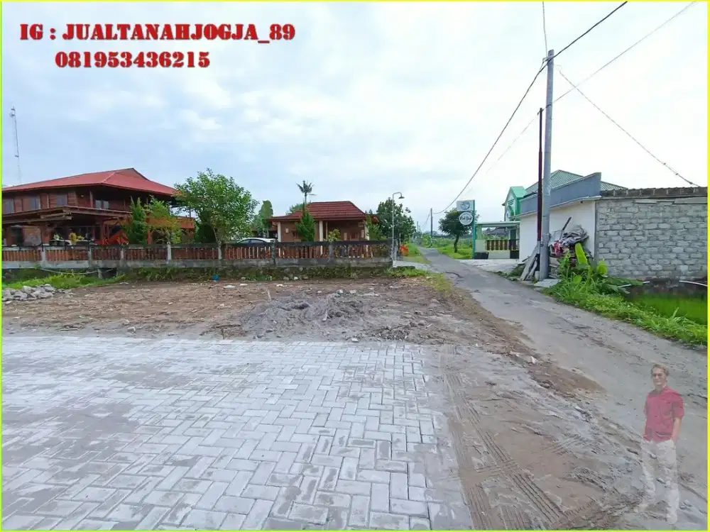 Belakang Pesona Merapi Tanah Bagus Kaliurang siap bangun rumah villa