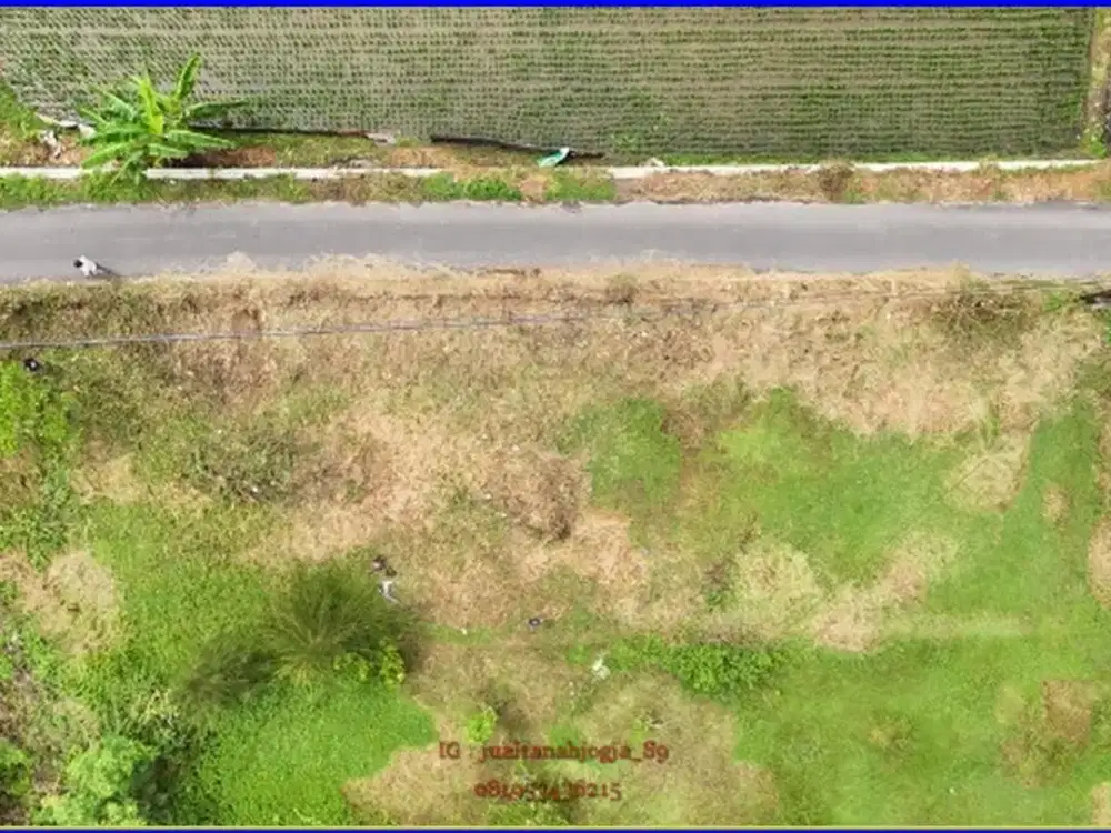 Tanah Jambon trihanggo dekat SKE Yogyakarta dijual murah
