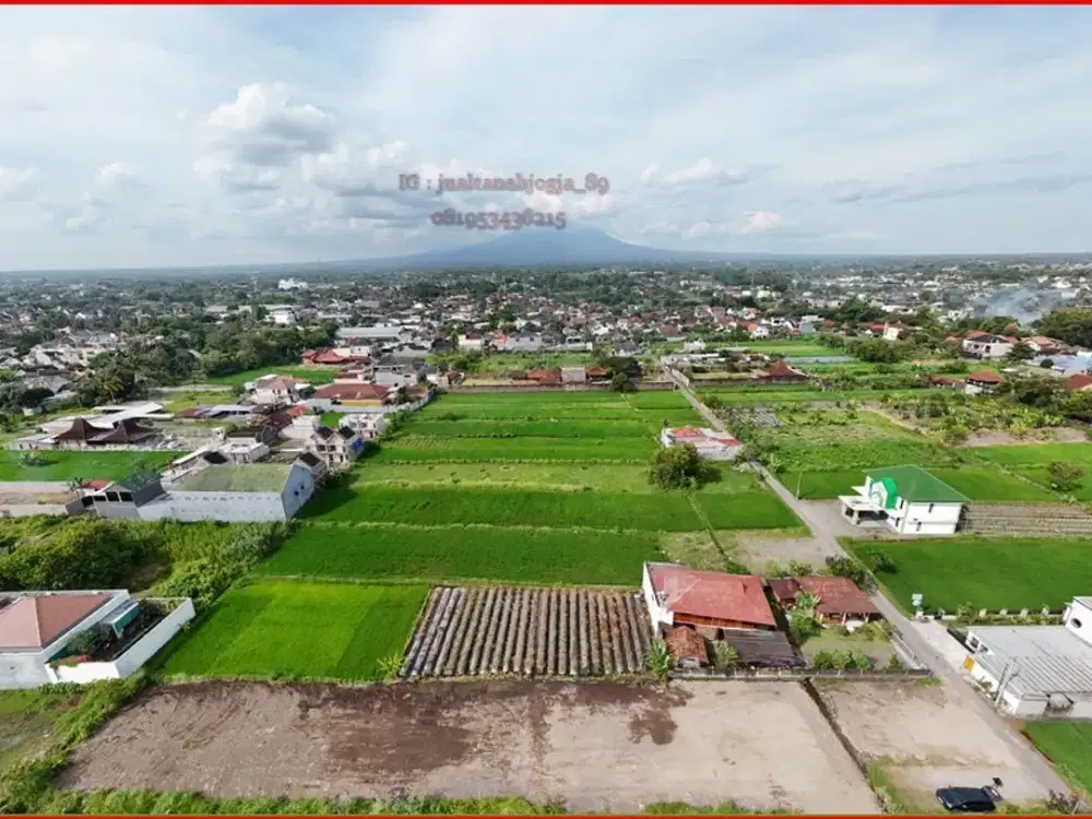 TANAH COCOK RUMAH VILLA DI UTARA KAMPUS UGM , SHM P