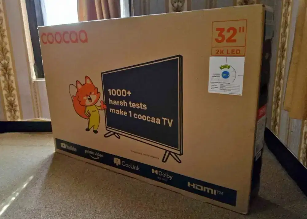 Coocaa smart tv 32 inch baru