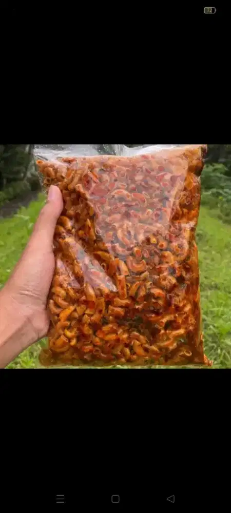 Makaroni pedas daun jeruk