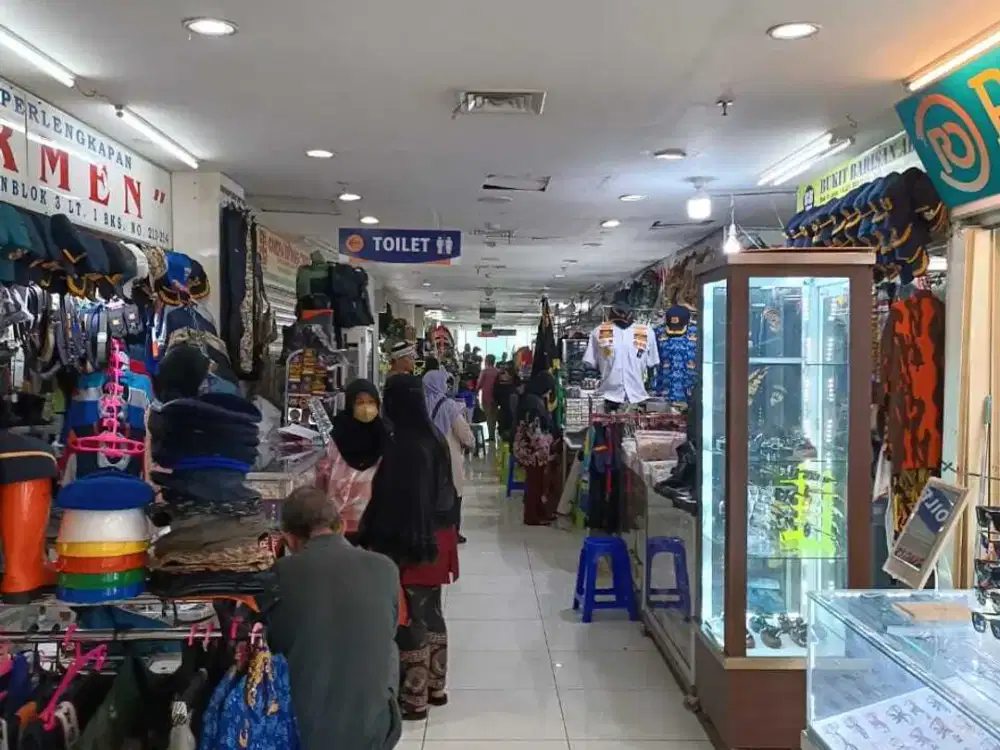 PASAR SENEN DIJUAL MURAH BLOK 3  LT DASAR 1 BLOK CKS NO 94,95 DAN 96 (