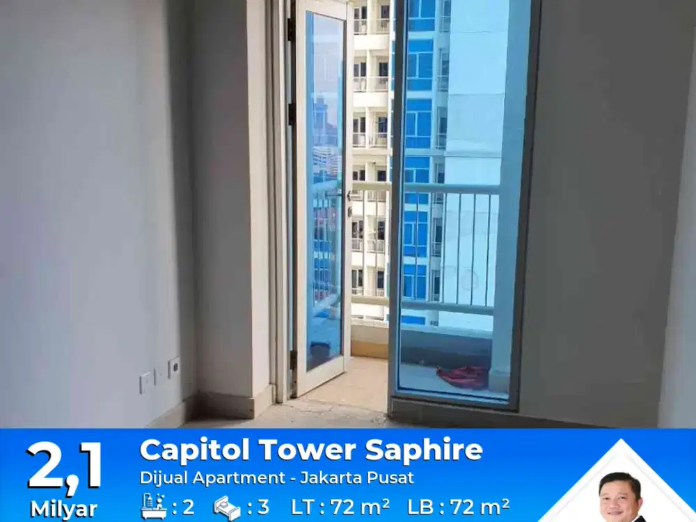 Apartemen Capitol Salemba  Raya, Jakarta Pusat Tower Saphire