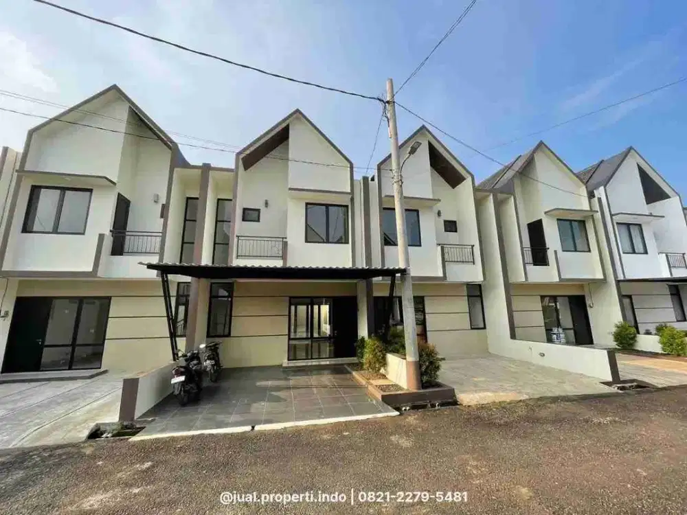 Rumah 2 lantai tanpa DP cicilan 6 jutaan dekat Tol Serpong