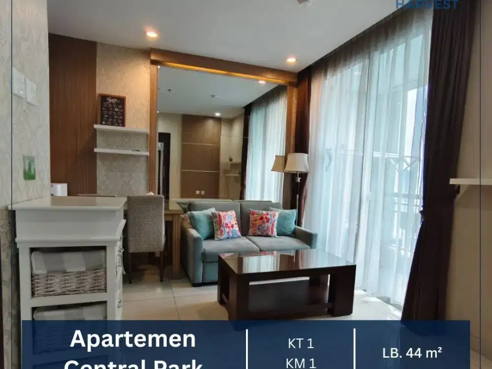 DIJUAL MURAH APARTEMEN CENTRAL PARK TOWER C VIEW CITY JAKARTA BARAT