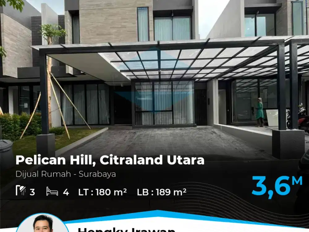 JUAL CEPAT & JUAL RUGI Pelican Hill, Citraland Utara