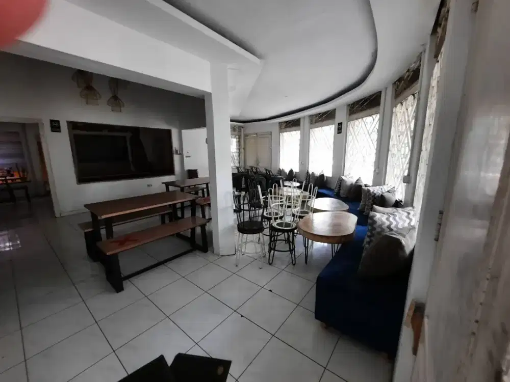 Dijual Rumah Sayap Riau, Strategis utk Kuliner, Kantor, Bank