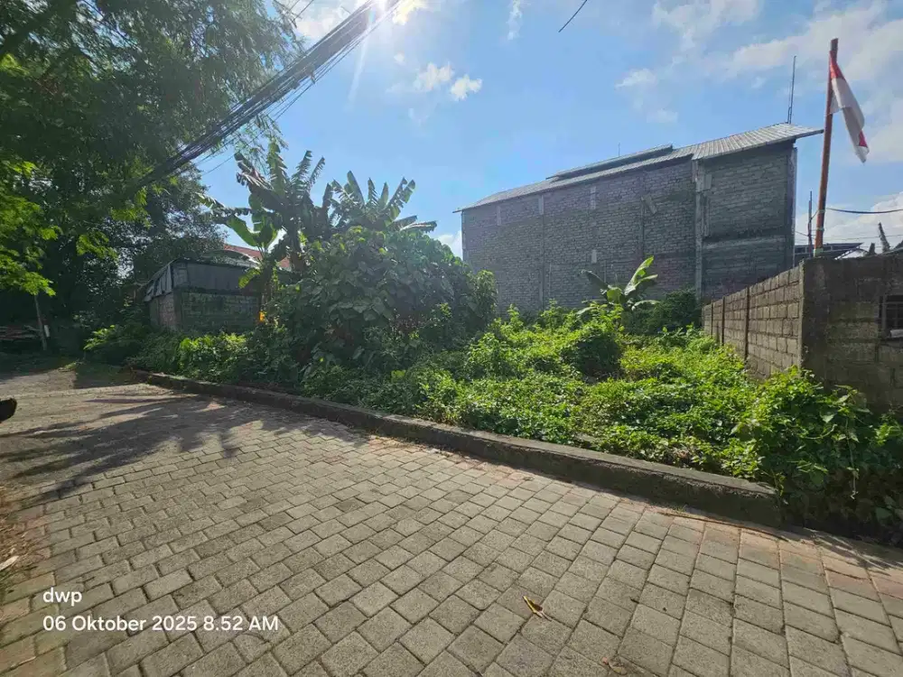 dijual tanah komersil lingkungan villa canggu