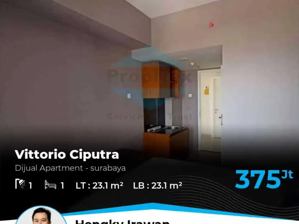 JUAL RUGI, Apartemen Vittorio Ciputra