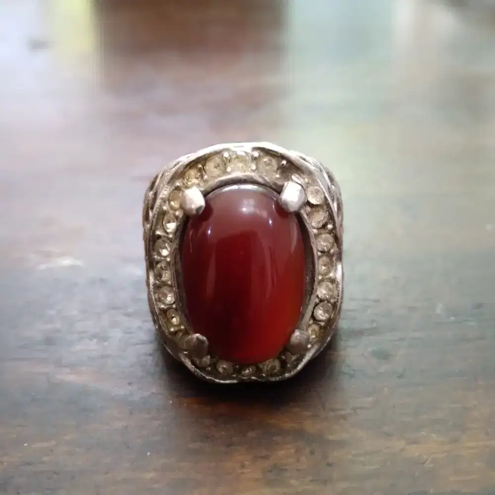 Cincin Batu akik red