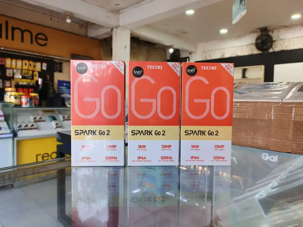 [ Fast respon WA ] Tecno Spark GO2 4+4/64 Garansi resmi 13bln