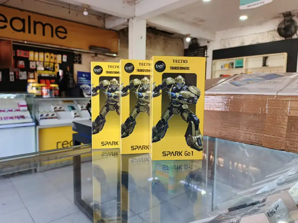 [ Fast respon WA ] Tecno Spark GO1 4+4/128 Garansi resmi 13bln