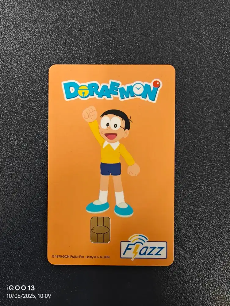 Kartu Flazz BCA Gen 2 NFC baru special edition Nobita dari Doraemon