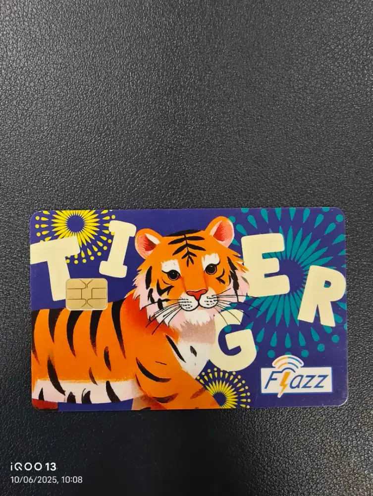 Kartu Flazz BCA Gen 2 NFC special Edition fengshui macan