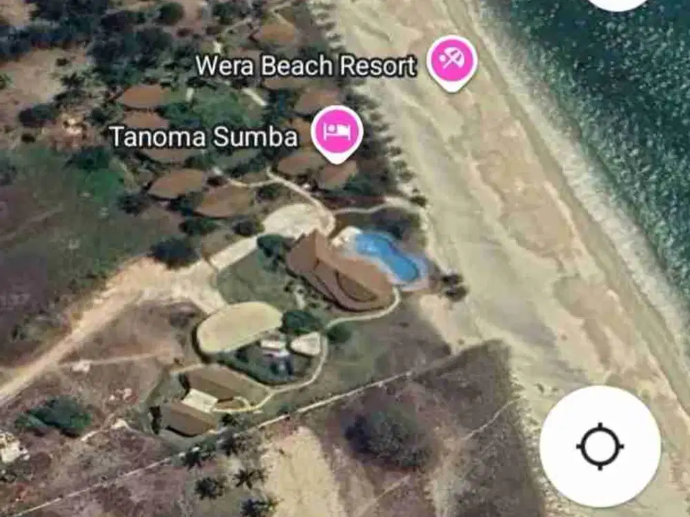 Dijual Tanah view pinggir pantai di Pandawai. Sumba Timur