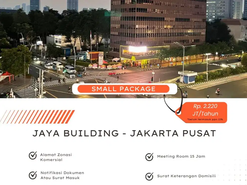 Disewakan Virtual Office di Jakarta Pusat alamat Prestisius