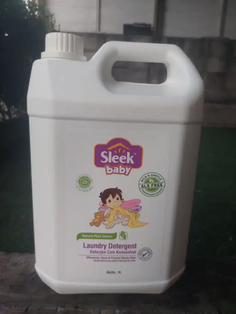 SABUN SLEEK BAYI 4 LITER, BARU GAK JADI PAKAI