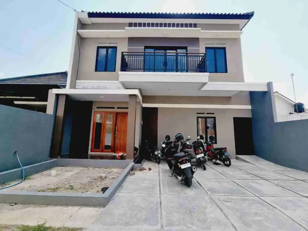Rumah Cluster Baru Mewah Modern 2 Lantai di Manang Grogol Sukoharjo (Dr)