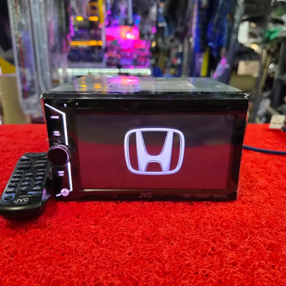 Head Unit JVC KW-V10H4 USB CD sudah dipasang Bluetooth ex Honda HRV