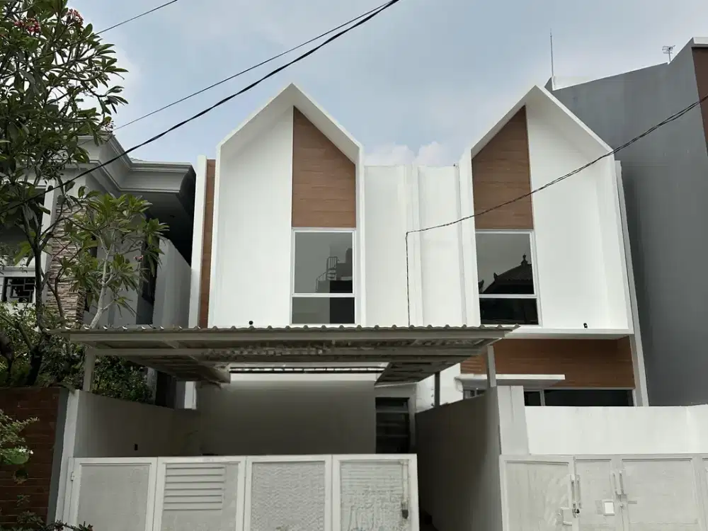 Jual Rumah Baru 2 Lantai, 4 KT 3KM, Meruya Jakbar, Harga Hanya 2,6M