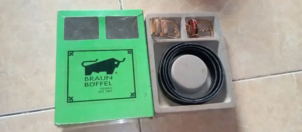 Jual murah..Gesper pria..Braun Buffel