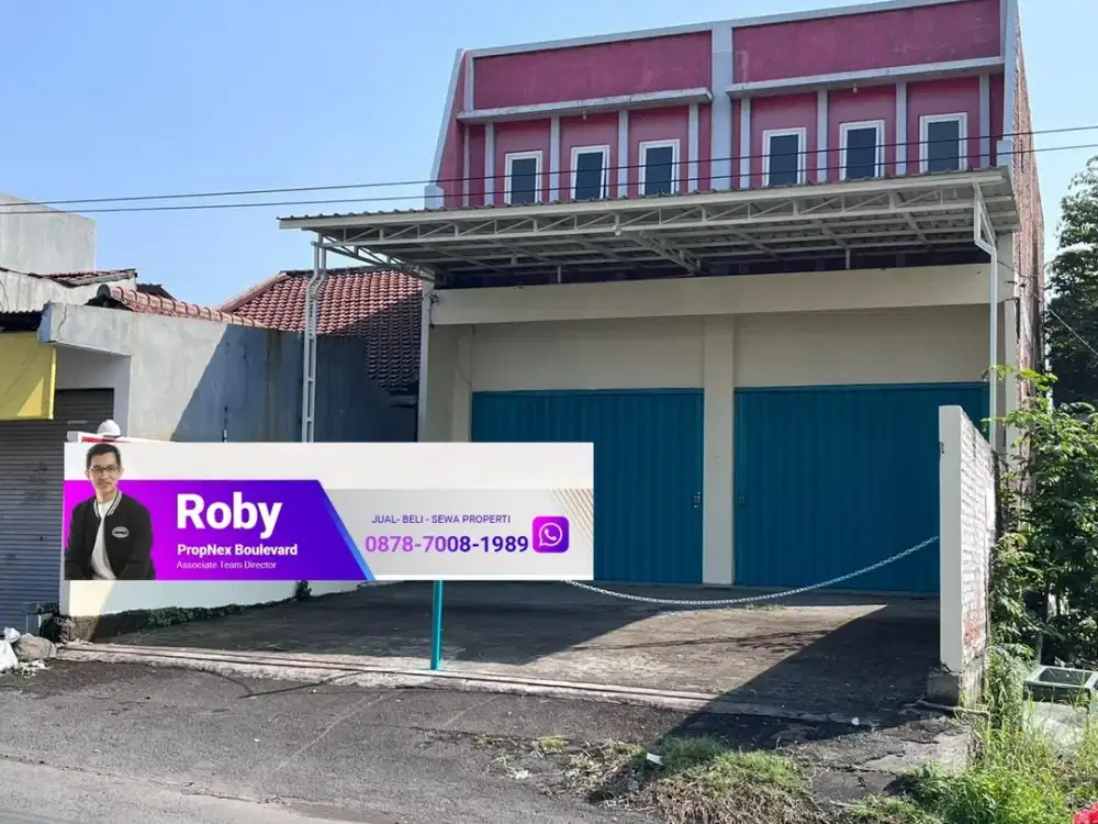 Disewakan Ruko jalan raya menganti Gresik, Cocok untuk usaha