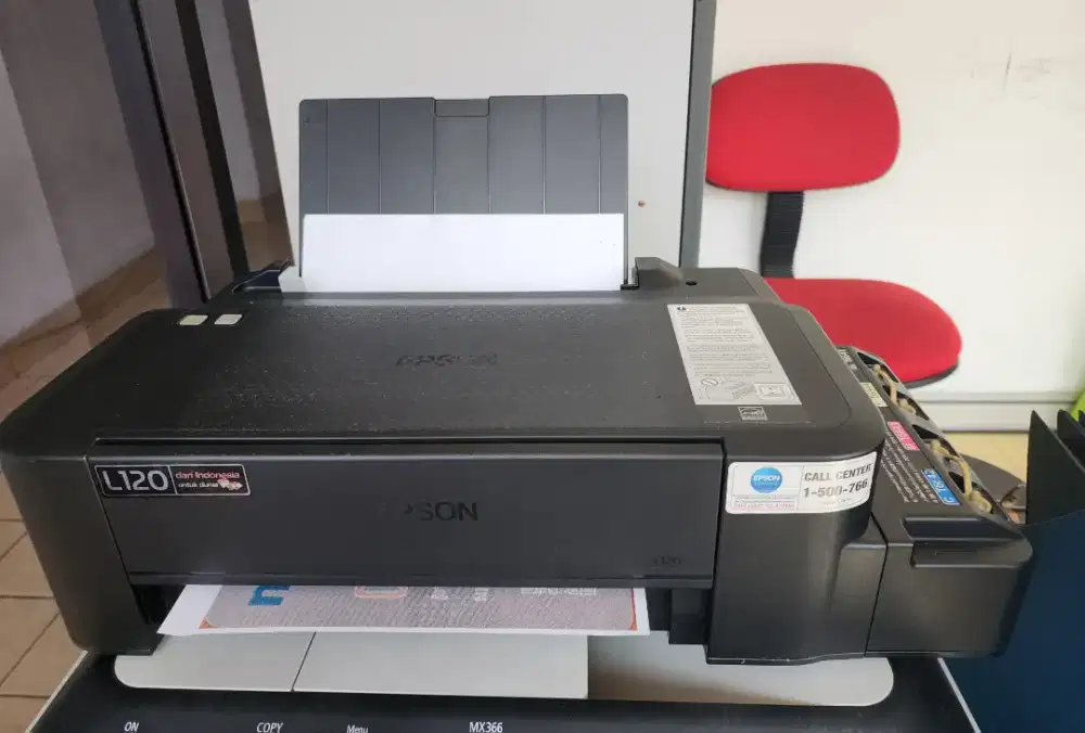 Printer Epson L120 black n color, jual apa adanya